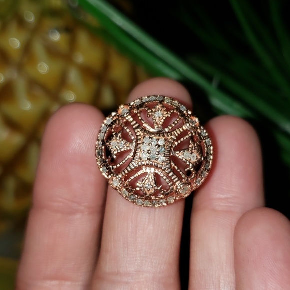 B A Rose Jewelry - 50% OFF 3+ | Genuine Diamond Cluster Ring